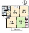 フォーレスMの間取り画像