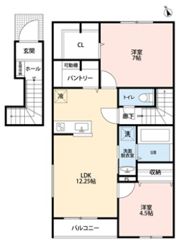 リーブルファイン杉並久我山の間取り画像