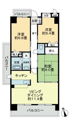 間取図