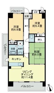 スカールITOの間取り画像