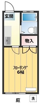 K・Hコーポの間取り画像