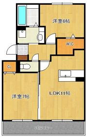 コンフォールIII番館の間取り画像