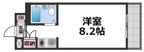 アヴァンティ玉造の間取り画像