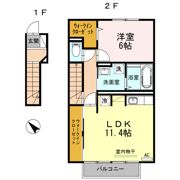ハピーハイツatomの間取り画像