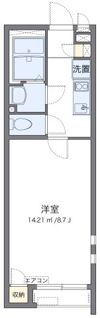 クレイノカーサ カリーナの間取り画像
