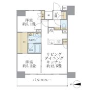 デュオフラッツ葛西の間取り画像
