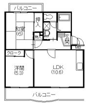 メディオ初生弐番館の間取り画像