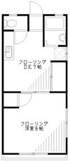 西高ハイツの間取り画像