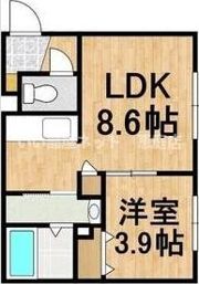 マリオット共栄町の間取り画像