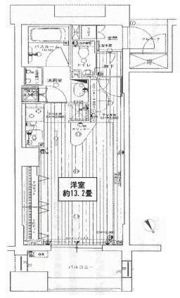 ライオンズステージ関内メダリオンの間取り画像