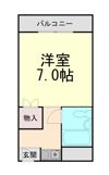 ハイツ中雅の間取り画像