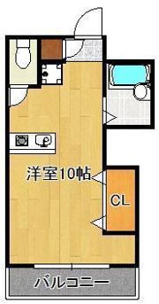 陣山ハイマートの間取り画像