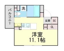 Lumiere豊中の間取り画像