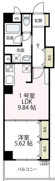 エクセル初音町の間取り画像