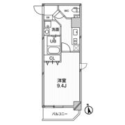 メゾン夕陽ヶ丘の間取り画像
