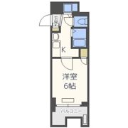 プレサンス難波EASTモダニティの間取り画像