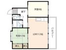 鈴が台団地分譲住宅F棟の間取り画像