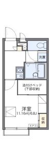 レオパレス坂之台ビレッジの間取り画像