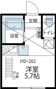 G・Aタウン川崎大師の間取り画像