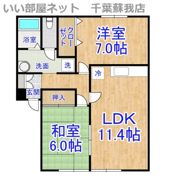 コンフォールBの間取り画像