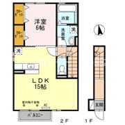 メゾンソレーユの間取り画像