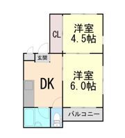 ドエル岡本の間取り画像