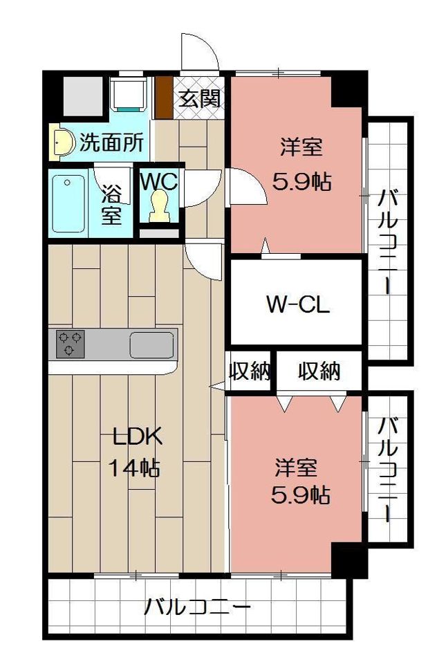 間取図