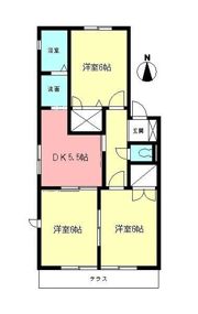 サンハイムAの間取り画像