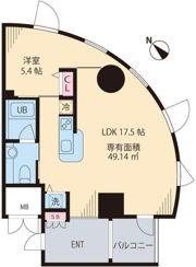 マノワール駒沢の間取り画像