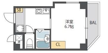 サンガ梅田の間取り画像