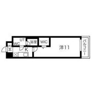 アクアスイート新大阪の間取り画像