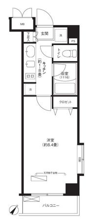 ステラメゾン荻窪の間取り画像