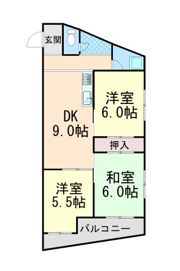 桜ハイツ本町の間取り画像