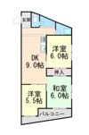 桜ハイツ本町の間取り画像