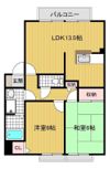 ウインディア五百住 Aの間取り画像