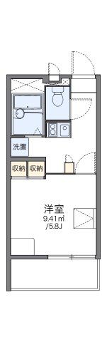 レオパレス南の風の間取り画像