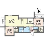 リーブリット吉祥寺の間取り画像