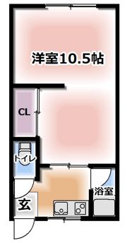山本ハイツの間取り画像