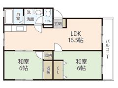 シャルマン東高須の間取り画像