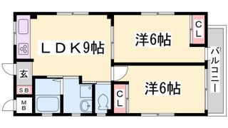 レガーロ三宮の間取り画像