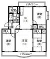 クレールいわたの間取り画像