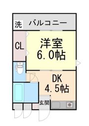 服部マンションの間取り画像