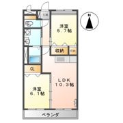 茉莉花の間取り画像