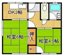 畑間アパートの間取り画像