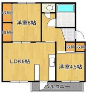 わかみ荘の間取り画像