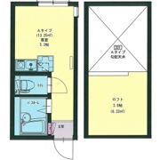 フロンティア星川の間取り画像