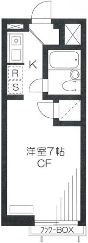 トリヴァンベールハイブリッジの間取り画像