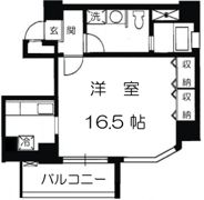 スカイビュー246の間取り画像