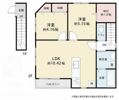 高円寺南5丁目戸建 2階の間取り画像