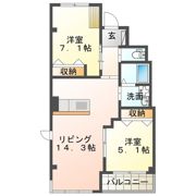 樹ノ里の間取り画像